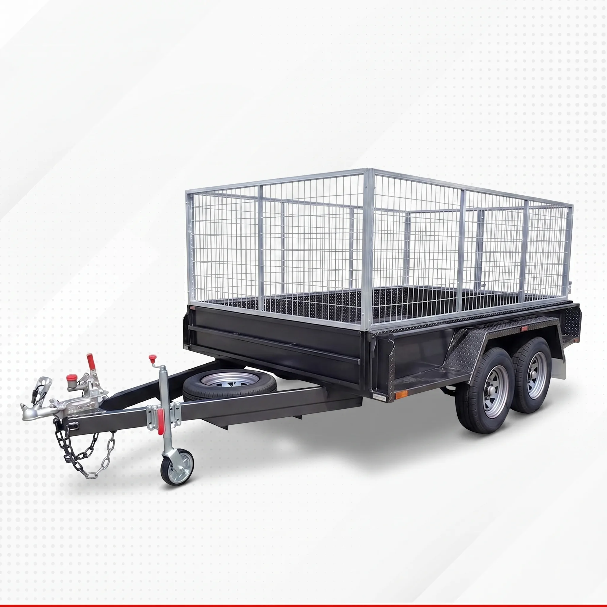 10x6 Heavy Duty Cage Trailer for Sale Albury