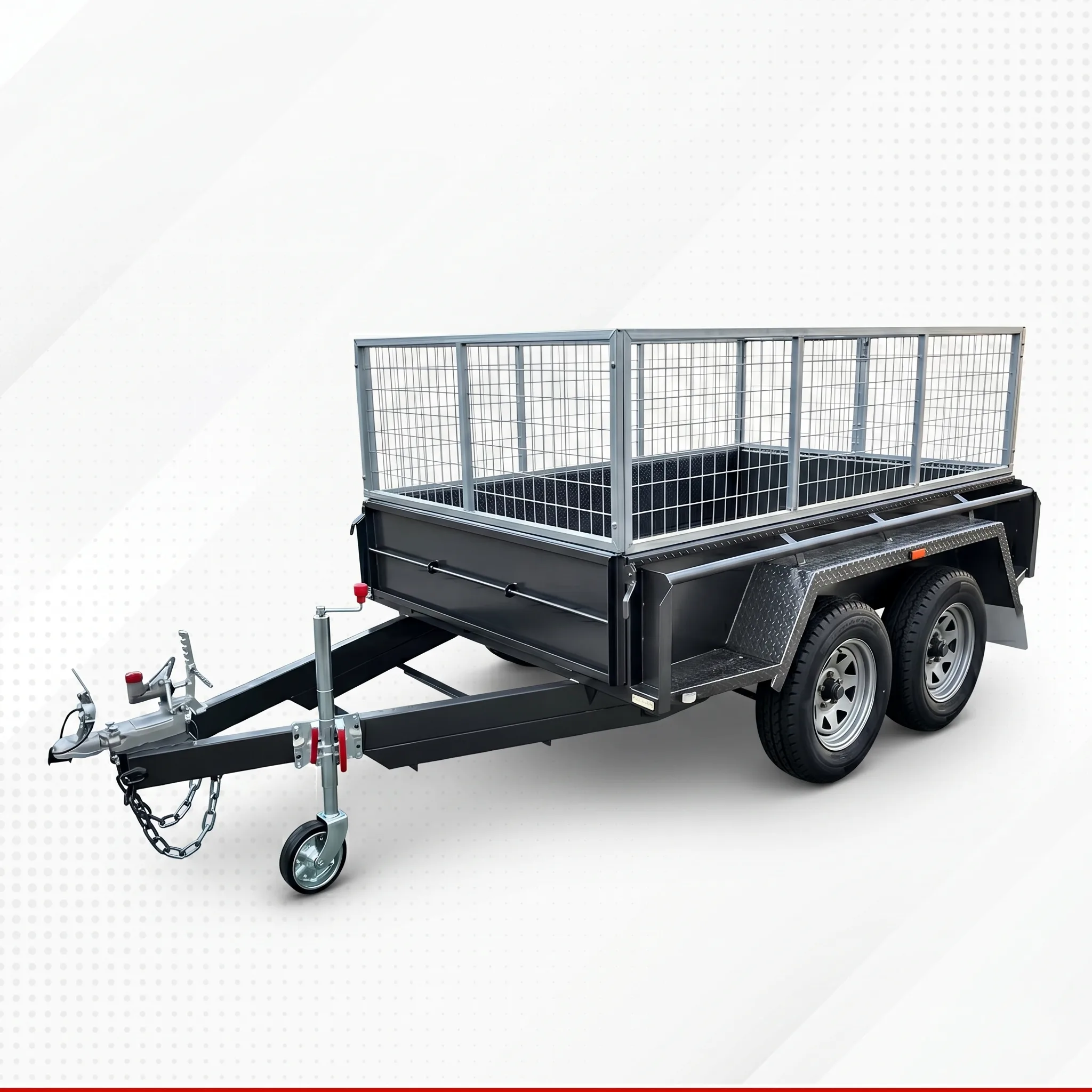8x5 Tandem axle cage trailer for sale Albury