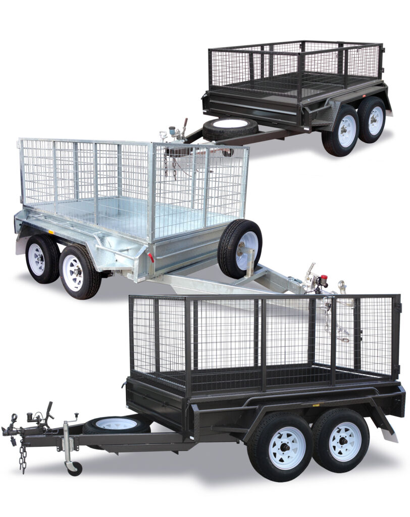 Tandem Axle Cage Trailer